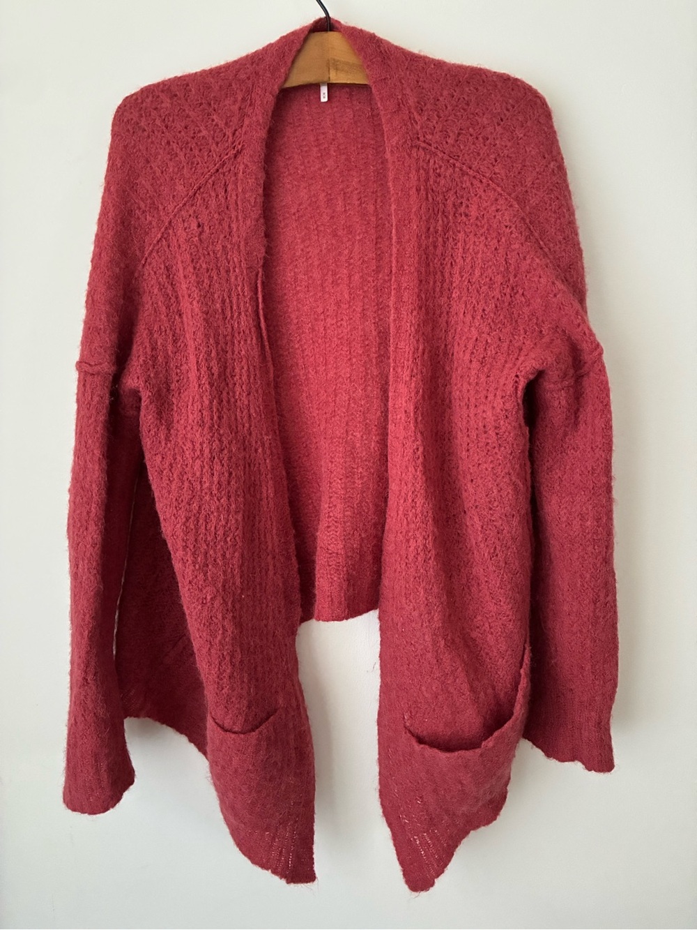 Free People Sweater Women’s Medium Oversized Alpaca Wool Cardigan